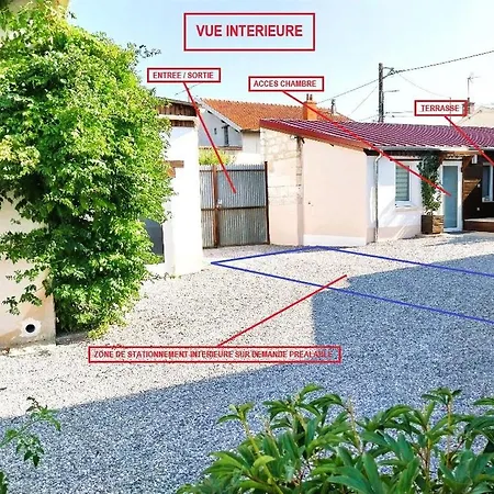 Agreable Pour 2 Avec Salle De Bain Et Terrasse Privees Fagnières